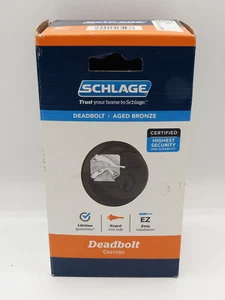 Schlage Einzylinder Riegelschloss Altbronze B60N G 716 - Bild 1 von 3
