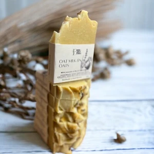 Soap Bar Oat Milk and Oats with Lavender and Neroli Essential Oils Menopause - Picture 1 of 15