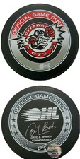 OTTAWA 67'S OHL OFFICIAL GAME PUCK  MADE IN CANADA HOCKEY PUCK 