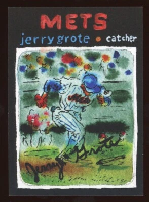 2022 Topps X Spotlight 70 Andy Friedman - JERRY GROTE - Red Back Parallel /10 - Image 1 of 2