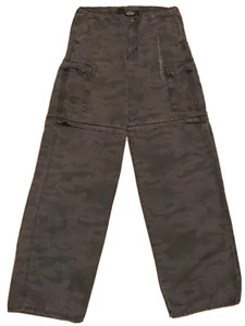 Mens Harley Davidson Motorcycle Cargo Convertible Pants to Shorts 36x36" (no#1) - Picture 1 of 12