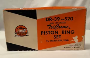 Wisconsin Piston Ring Set DR-39--S20 For Models VE4, VE4D - Picture 1 of 6