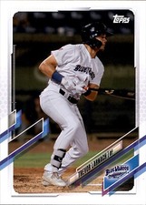 2021 Topps Pro Debut Base #PD-125 Trevor Larnach - Pensacola Blue Wahoos