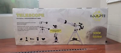 Telescope 90mm Aperture 900mm - Vertisteel AZ Mount Base, High Precision - Image 1 of 3