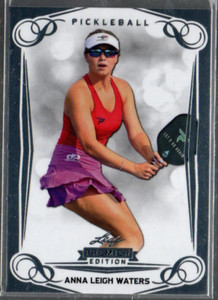 2023 Leaf Pickleball Premier Edition Silver Foil #1 Anna Leigh Waters 