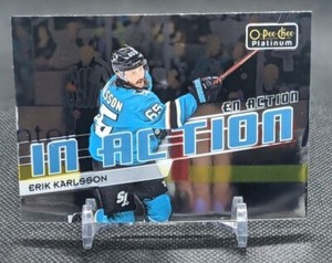 Erik Karlsson 2018-19 O-Pee-Chee Platinum Hockey In Action #IA-2 Sharks NHL