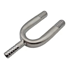 Y-Schlauchverbinder Y-Verbinder BARB Schlauchtülle 9-7-9mm Reduzierung Edelstahl - Bild 1 von 8