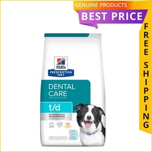 Hill's Dental Care Prescription Diet t/d 5.5 Kg Chicken Flavour Dry Dog Food - Picture 1 of 2