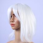 Peruka kostiumowa do włosów biała biała krótka peruka cosplay krótka peruka dla kobiet