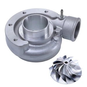 TRITDT Turbo Cover w/ Billet wheel 11+0 for Mitsubishi TD04 TD04H TD04HL 19T - Picture 1 of 6