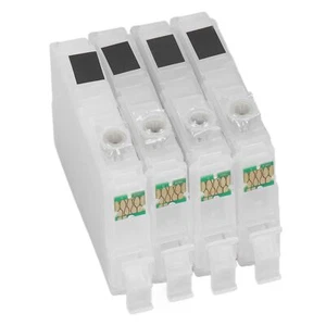 Ink Cartridges Compatible Refill 4 Colors W/ Permanent Chip For Inkjet Printer✈ - Bild 1 von 34