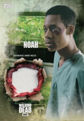 The Walking Dead Season 5, Noah Shirt Relic Card - Image 1 of 2