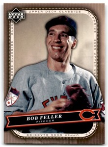 2005 UPPER DECK CLASSICS BOB FELLER CLEVELAND INDIANS #9