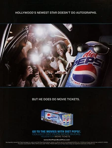 PEPSI magazine AD #20 RARE OOP  2006 "HOLLYOOD'S NEWEST STAR DOESN'T DO ...." - Picture 1 of 2