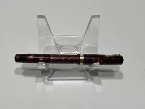 EVERSHARP BANTAM BURGUNDY "O" NIB FOUNTAIN PEN - Picture 1 of 10