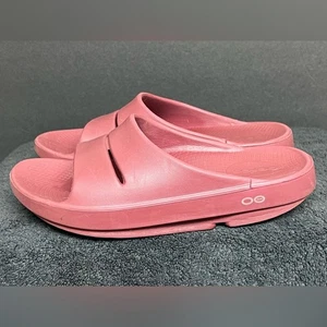 Oofos Unisex Mars Red OOahh Slide Sandale Schuh Damengröße 7 - Bild 1 von 7