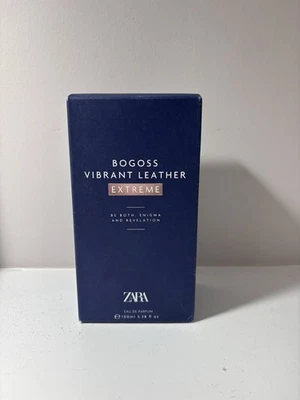 Zara Bogoss Vibrant Leather Extreme Cologne for Men EDP 100 ML 3.38 Fl Oz New - Image 1 of 4