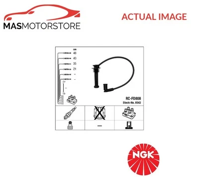 IGNITION CABLE SET LEADS KIT NGK 8542 P NEW OE REPLACEMENT - Image 1 of 4