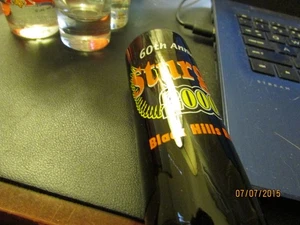 Sturgis 2000- 60th Annual Black Hills 2 OZ- 4" Shooter Shotglass-negro-nuevo - Imagen 1 de 4