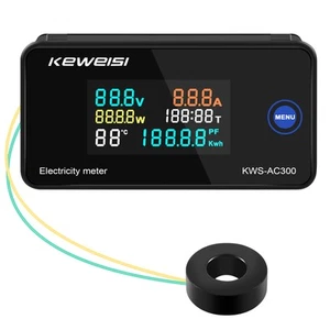 KEWEISI,KWS-AC300 Digital Voltmeter AC 50-300V Voltage 45-65Hz Energy8999 - Picture 1 of 7