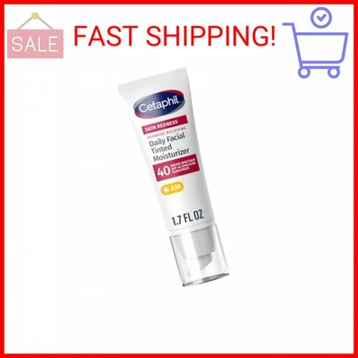 Hidratante facial diário para alívio da vermelhidão CETAPHIL FPS 40, 1,7 fl oz, ampla velocidade - Imagem 1 de 2