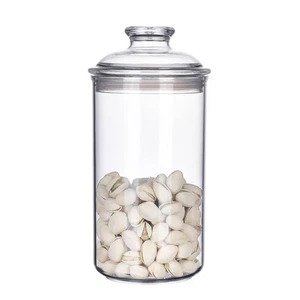 34oz Acrylic Storage Jar, Airtight Lid with Silicone Sealing Ring, Ideal Cani... - Picture 1 of 6