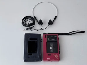 Grabadora de microcassette estéreo Olympus SR-11 (NO PROBADA) - Imagen 1 de 14
