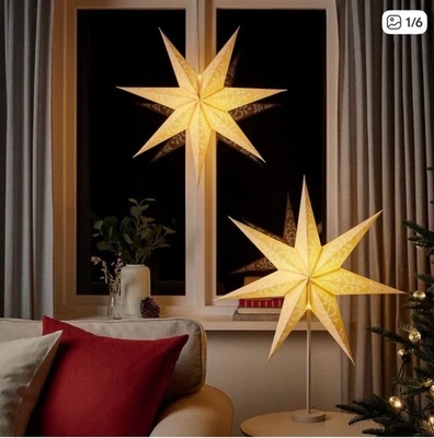 IKEA Stråla Lamp Shade Set of 3 Pieces White/Gray New - Image 1 of 4