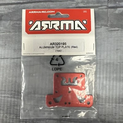 ARRMA AR320195 Aluminum Top Plate Typhon/Kraton/Outcast - Image 1 of 2