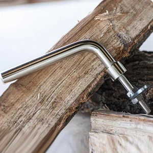 Poignée de porte de poêle, accessoires de poignée de porte de poêle à bois, - Picture 1 of 4