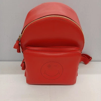Mochila Anya Hindmarch 925310/cuero rojo Foto 1 de 4