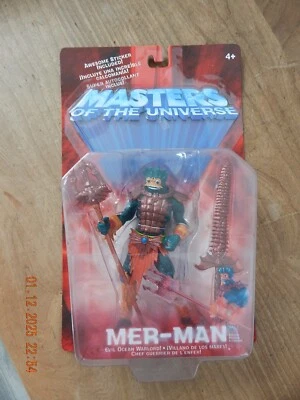 Figura Masters of the Universe HE-MAN / MOTU - MER-MAN (Mattel, 2002) 200x  Foto 1 de 2