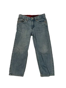 Levis Strauss 514 Jeans Blue Bootcut Boys Size 6 22x18 Good Condition👖 - Picture 1 of 13