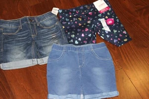 Girl Size 7 New with Tags Denim Shorts by SO Spring Summer Fall - Picture 1 of 7