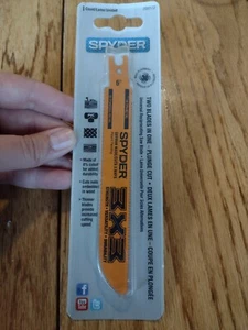 Spyder RECIPROCATING SAW BLADE 6" 14TPI metal / 10TPI wood/metal NEW! - Picture 1 of 3