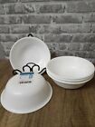 Corelle Lot Of 5 Cereal/Soup Bowls 6.25" Winter Frost White Microwave Safe New