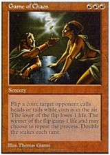 1x Game of Chaos NM, English MTG Fifth Edition