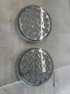 Peterbilt Clear Backup LED Lights Used Qty 2, 24 Diode A301 - Picture 1 of 6