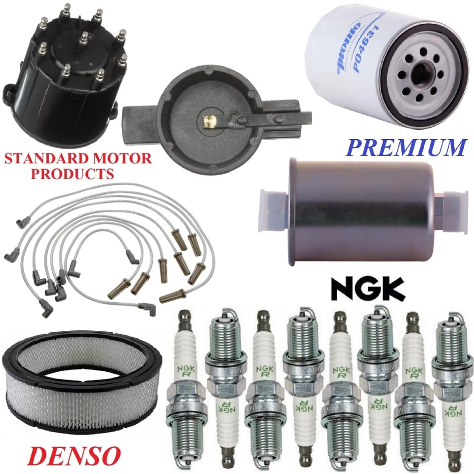 Tune Up Kit Filters Wire Spark Plugs For GMC C2500 Suburban V8 7.4L 1992-1993 - Image 1 of 1