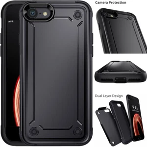 Funda Protectora Antigolpes Doble Capa Cubierta Para Apple iPhone SE 2020/SE 2022 - Imagen 1 de 36