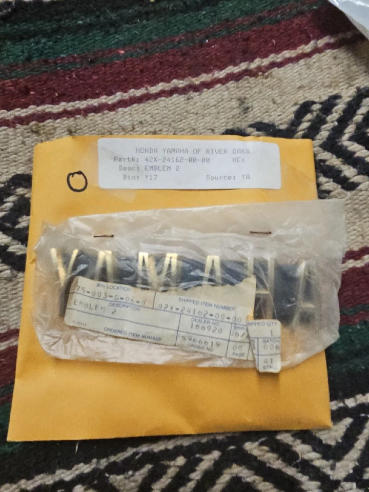 Emblema Yamaha Xv Virago 42x-24162 Foto 1 de 1