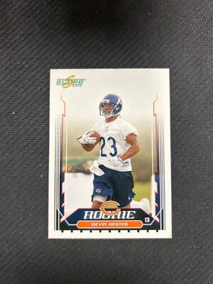 Devin Hester 2006 Score ROOKIE CARD RC #375 Chicago Bears - Image 1 of 2