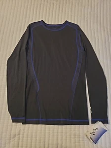 CW-X Mens Ventilator Web Long Sleeve Top Size Large Black - Picture 1 of 4