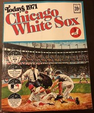 1971 CHICAGO WHITE SOX Complete TEAM Set 24 Cards Stamp Album Tommy JOHN Wood