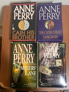 Anne Perry Paperback Book Bundle 4 Pieces - Picture 1 of 4