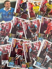 match attax, Shoot Out And Other all Signed Cards 2