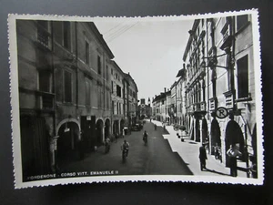 Original Postkarte gereist animiert PORDENONE Corso Vitt. Emanuel II 1956 - Bild 1 von 2