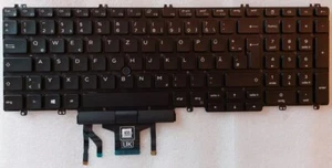 Tastiera retroilluminata 0W301T DE Keyboard Dell Latitude 5500 5501 5510 5511 - Afbeelding 1 van 1