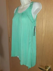 Prenda para mujer French Lavandry Nuevo con etiquetas Verde Sin mangas Ajuste de encaje Talla Pequeña - Imagen 1 de 9