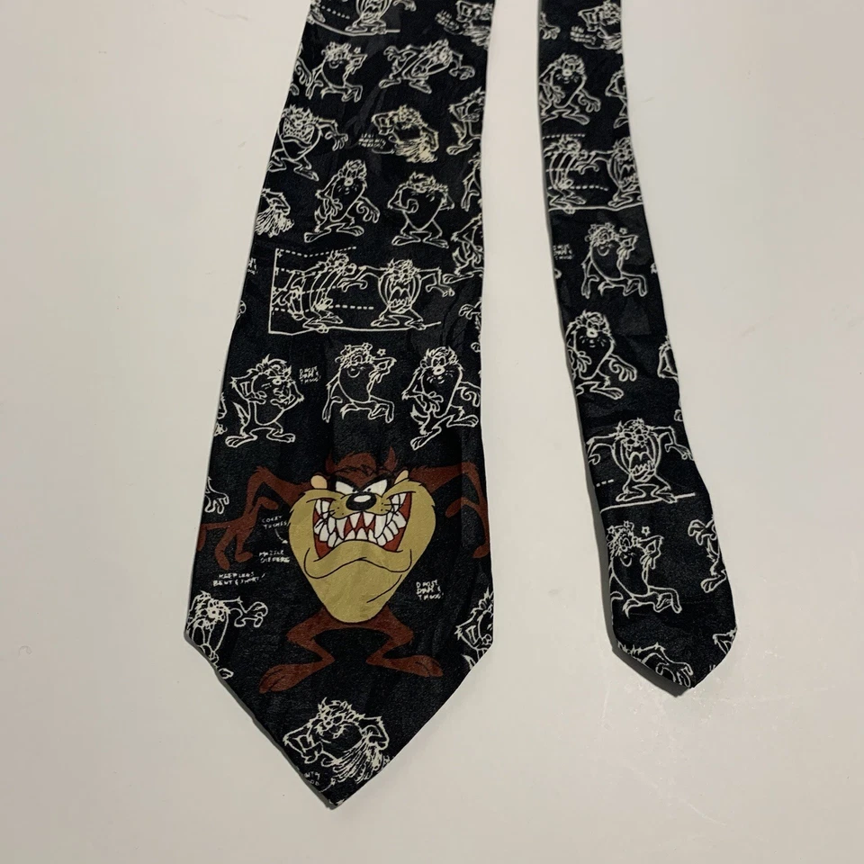 Corbata Looney Tunes Vintage Taz 1995 Foto 1 de 4